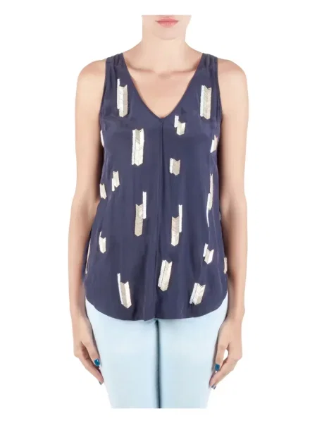 Top Derek Lam albastru