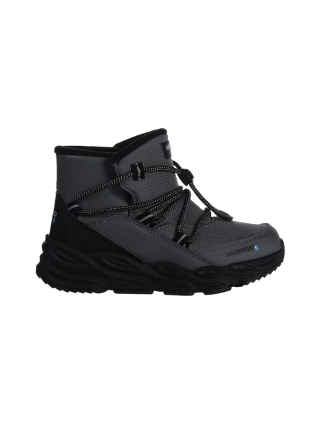 Členkové topánky Skechers sivá