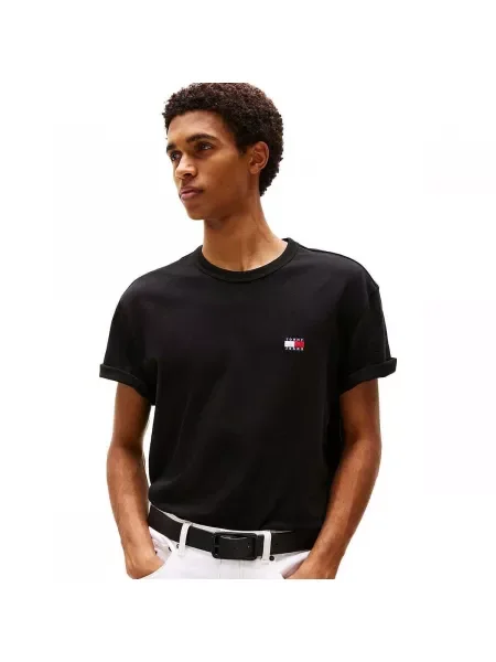 Póló Tommy Jeans fekete
