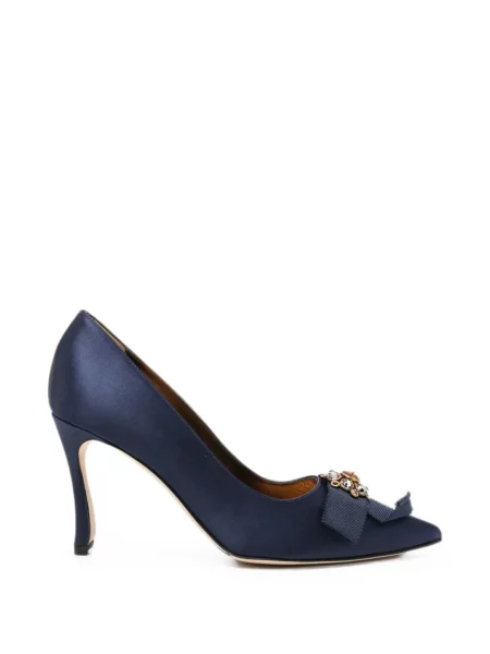 Pantofi cu toc Manolo Blahnik albastru