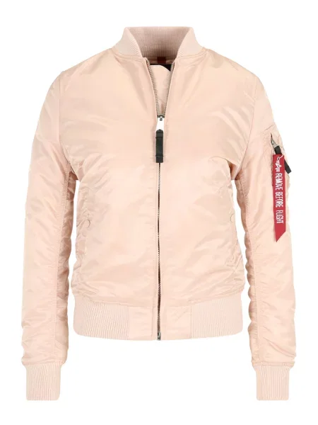 ALPHA INDUSTRIES Geacă de primăvară-toamnă pastel portocaliu