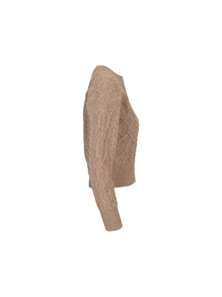 Sweter Weekend Max Mara brązowy
