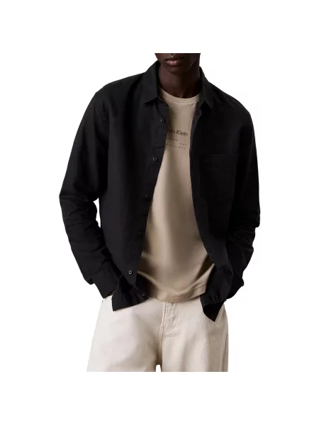 Calvin Klein De in cămașă negru