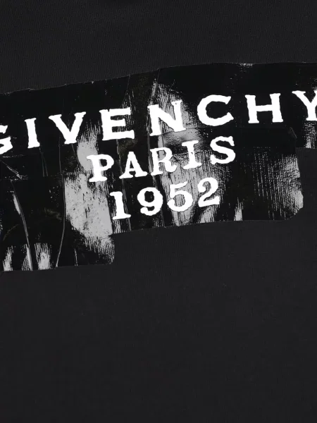 Hanorac cu glugă Givenchy cu imagine negru