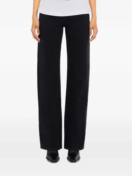 Pantaloni Off-white alb