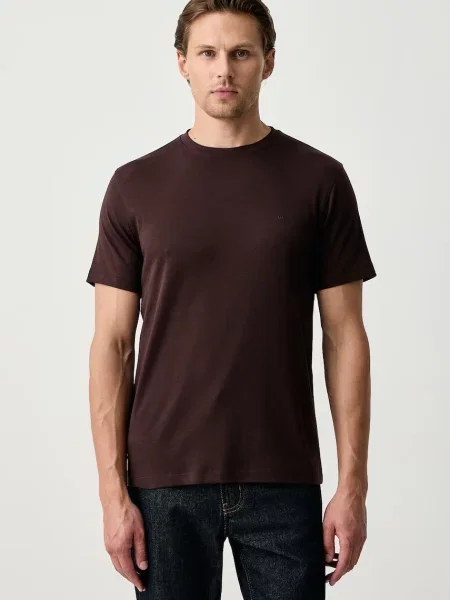 Michael Kors tricou pentru bărbați din maro