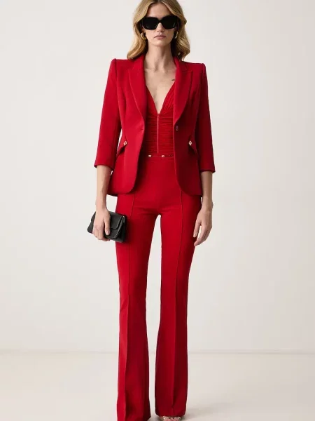 Elisabetta Franchi body dámske červená