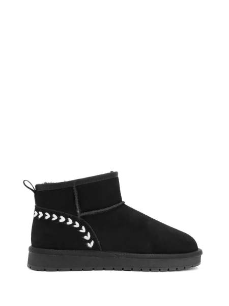 Derimod Botine negru alb