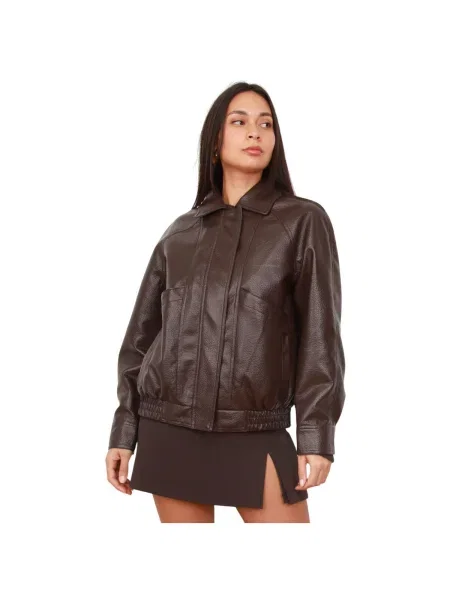 Geacă La Modeuse maro