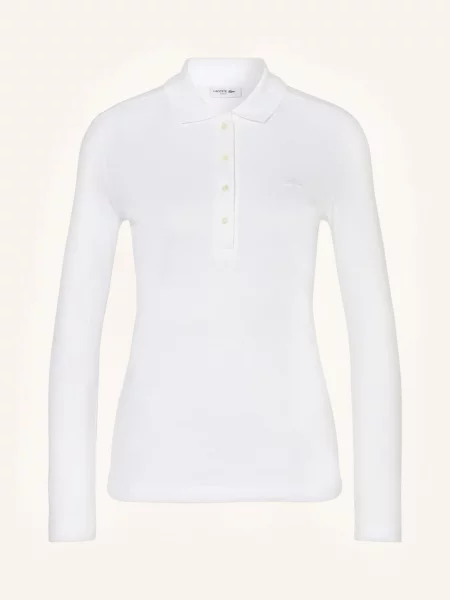 Lacoste longsleeve biały
