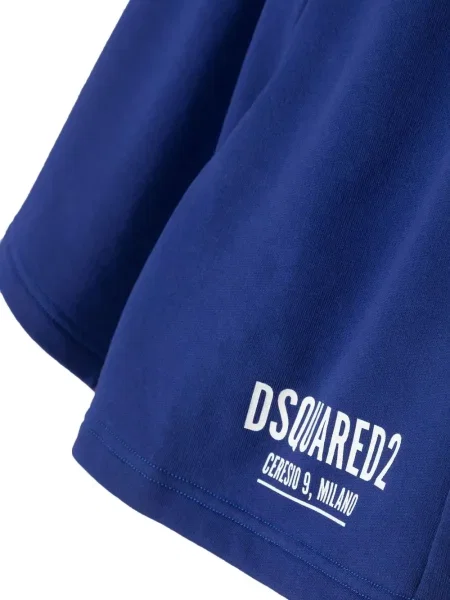 Szorty dziecięce Dsquared2 niebieskie