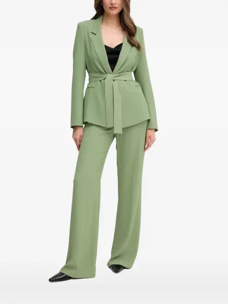 Bluzka Sandro Ferrone z klapą zielona