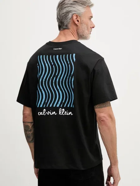 Calvin Klein Jeans tricou pentru bărbați din negru