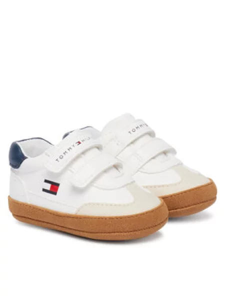 Dětské tenisky Tommy Hilfiger bílé