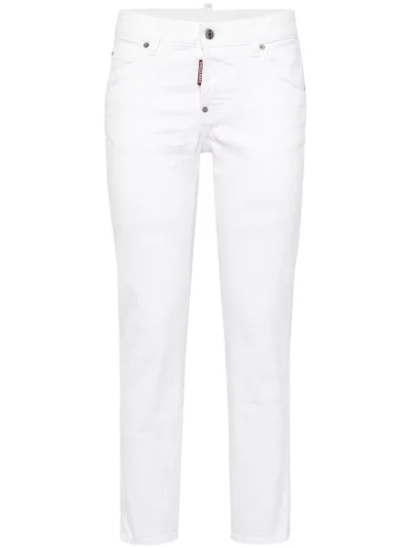 Pantaloni Dsquared2 alb