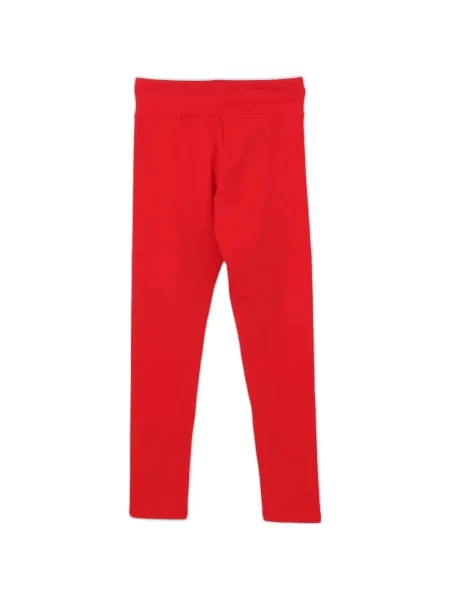 Legginsy dziecięce Diesel czerwone