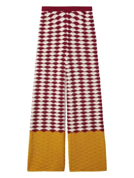 Pantaloni La Doublej alb