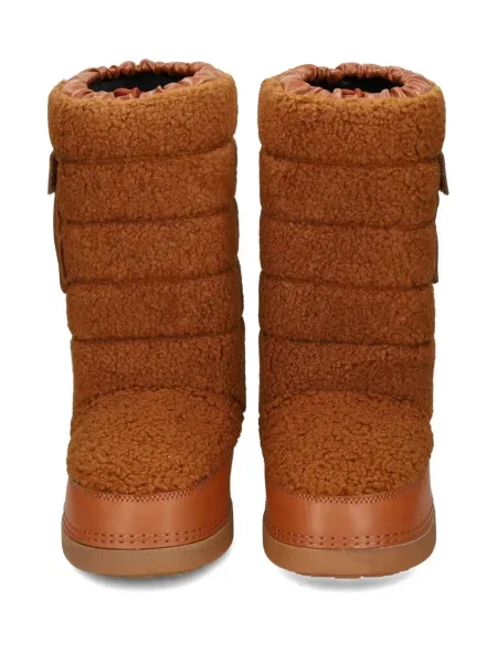 Botine Love Moschino maro