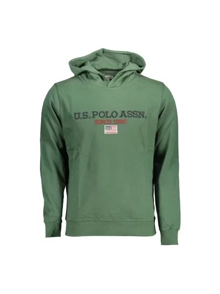 Bluza z kapturem U.s Polo Assn. zielona