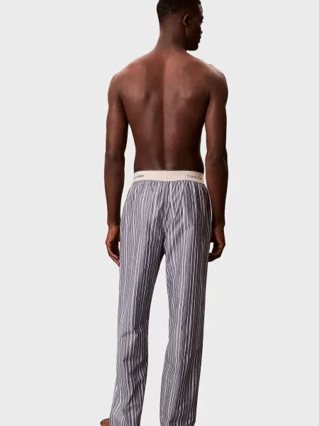 Пижама Calvin Klein в полоску синяя