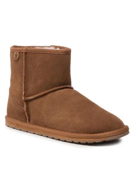 Emu Australia Детски апрески Wallaby Mini Teens кафяво