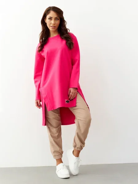 Šaty By O La La růžové