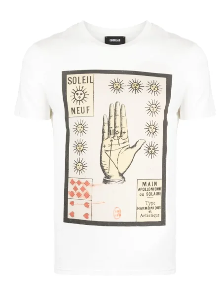 Тениска Egonlab бяло