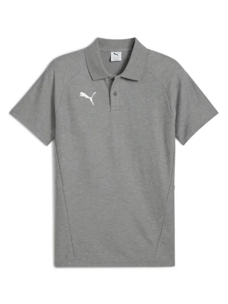 PUMA Majica Team siva bela