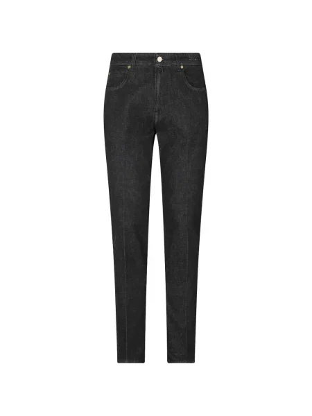 Jeansy straight leg Briglia 1949 czarne