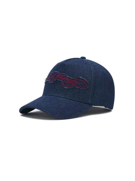 Ed Hardy Șapcă denim albastru
