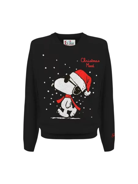 Sweter Mc2 Saint Barth czarny