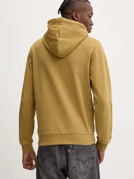 A.P.C. melegítőfelső hoodie standard grand vpc GOTS sárga