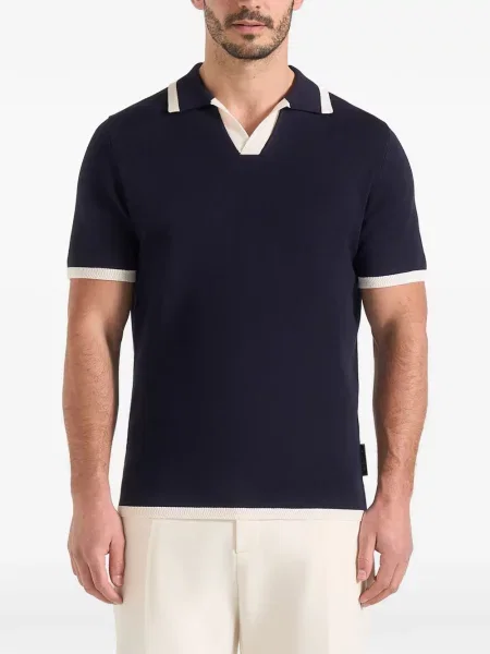 Tricou Manière De Voir tricotate albastru
