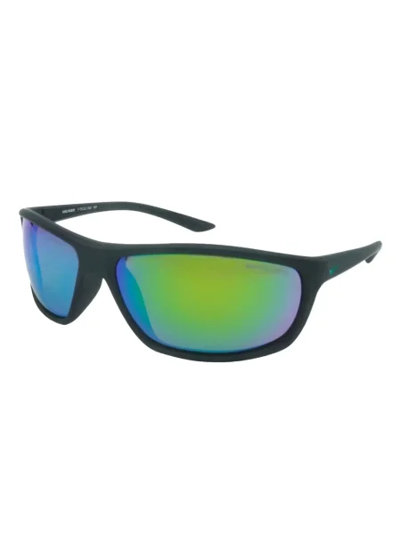 Ochelari de soare Nike cu cordon din jerseu cu imprimeu abstract gri