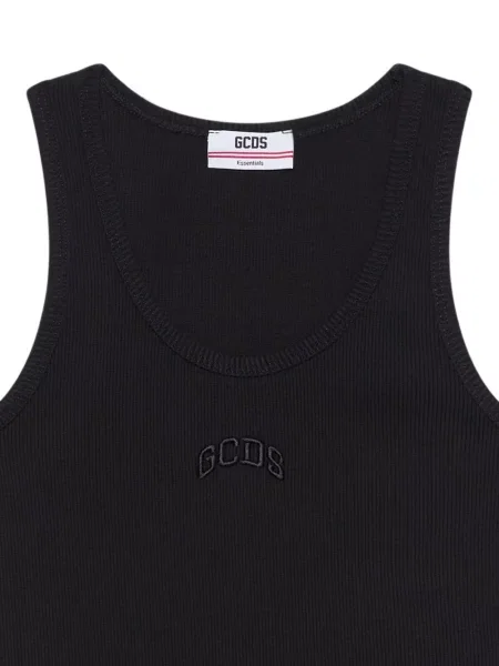 Top Gcds cu broderie negru