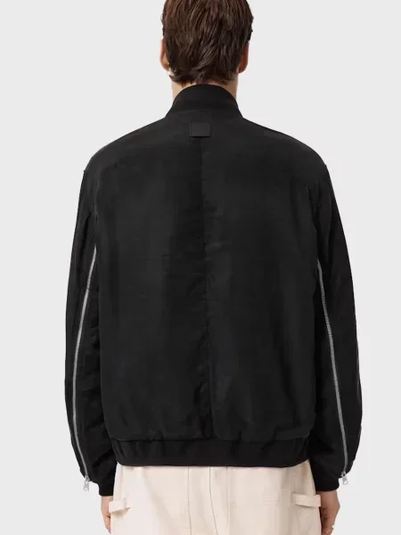 Бомбер Allsaints черный