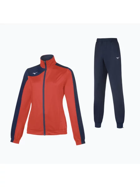 Trening pentru femei Mizuno Kobe Knitted bluza+spodnie heather grey gri