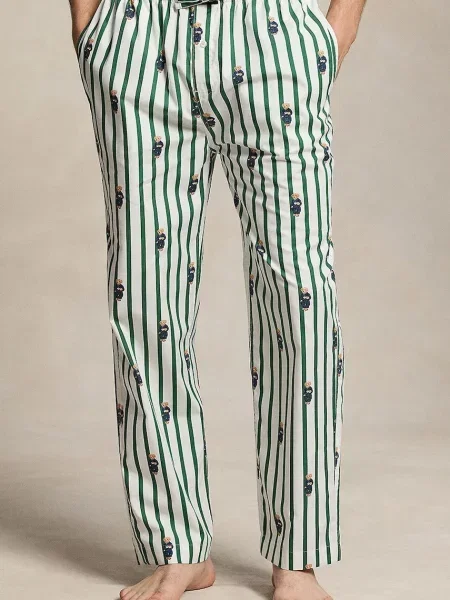 Polo Ralph Lauren pyžamové kalhoty zelené