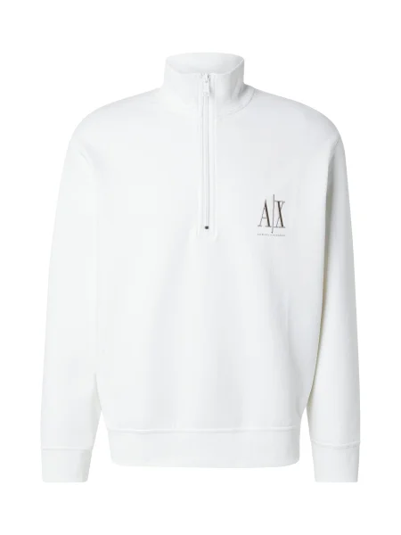 ARMANI EXCHANGE Mikina tmavě / offwhite béžová
