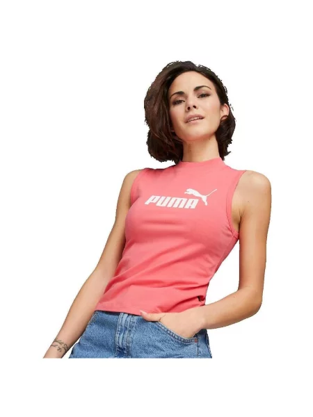Top Puma cu autograf roz