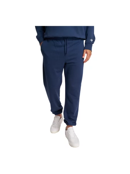 Joggery New Balance frotte niebieskie