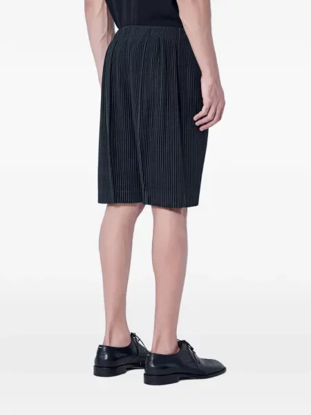 Pantaloni scurți Homme Plisse Issey Miyake negru