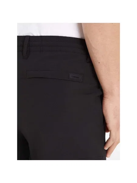 Pantaloni Calvin Klein Jeans stretch negru