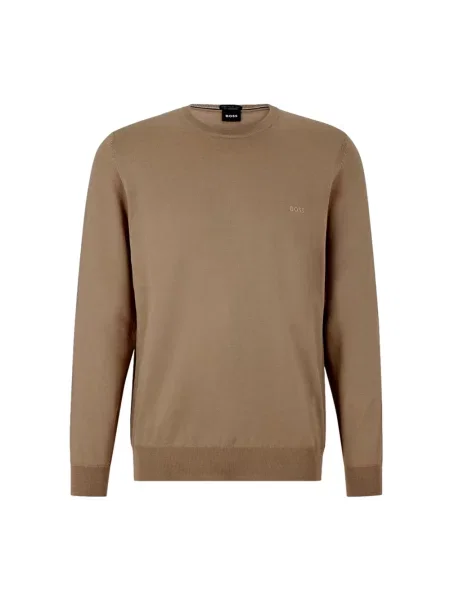 Sweter Boss wełniany beżowy