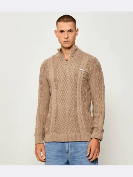 Tommy Jeans Pulover maro