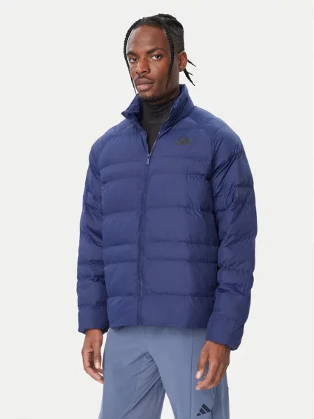 ADIDAS SPORTSWEAR Sportska jakna Essentials tamno / crna plava