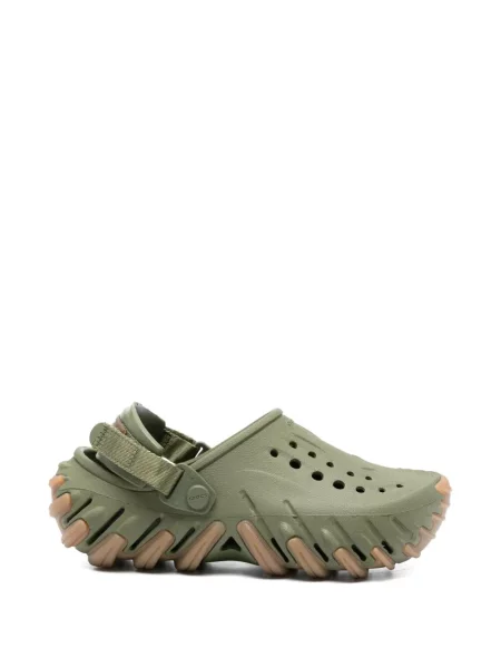 Papuci de casă Crocs cu bretele verde