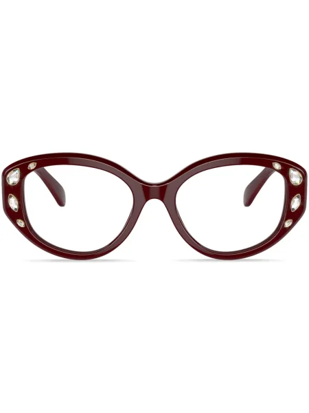 Ochelari de soare Swarovski roșu
