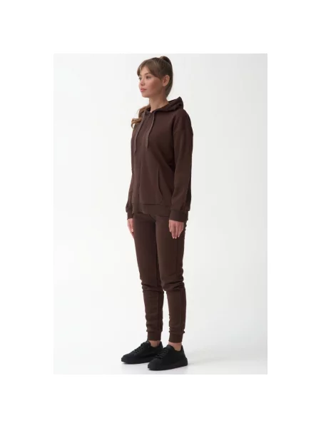 Костюмный спортивный костюм Estro коричневый