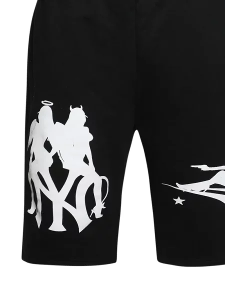 Pantaloni scurți La Maskarade cu imagine negru